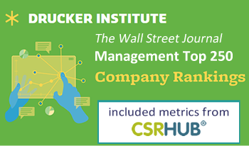 The Wall Street Journal and Drucker Institute Management Top 250